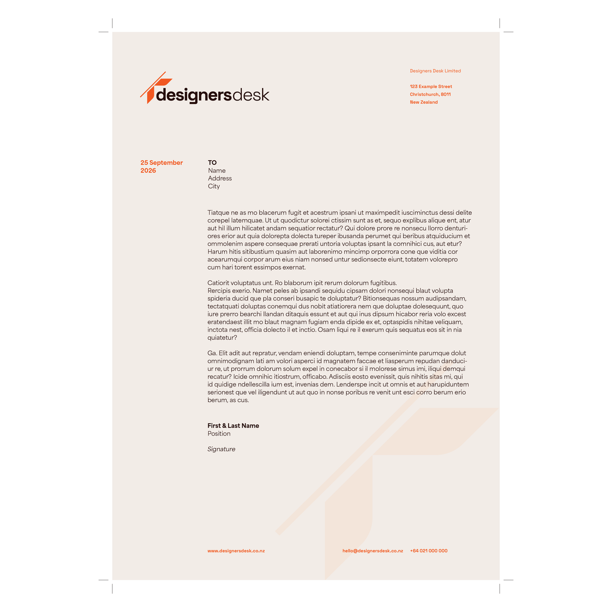 Letterhead