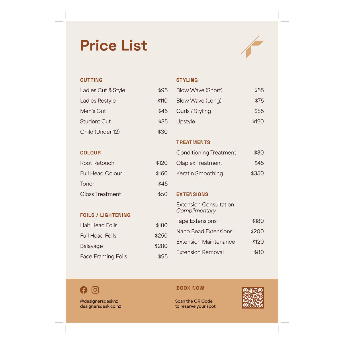 Service Menu
